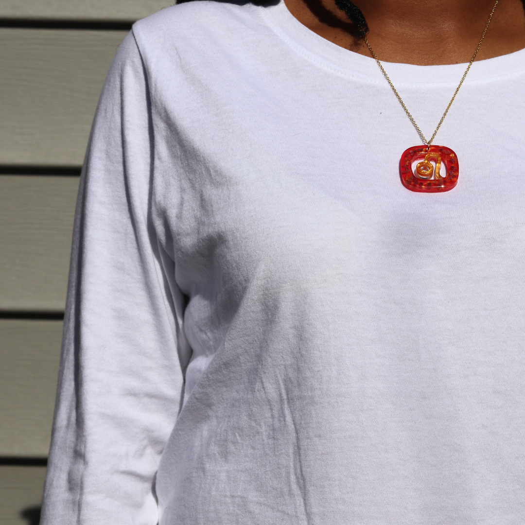 Leo Necklace | Ruby image 1