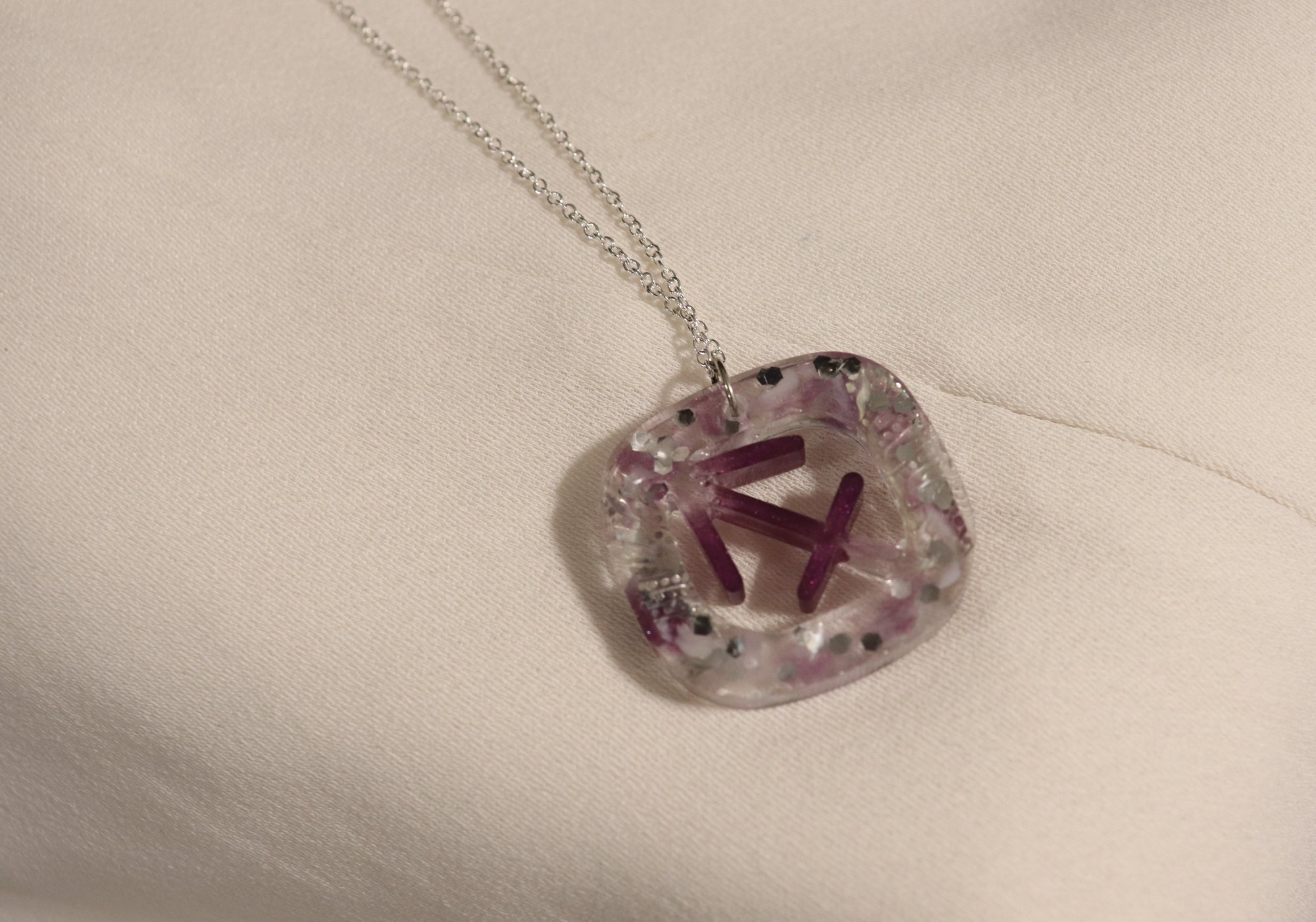 Sagittarius Necklace | Amethyst image 0