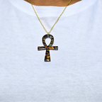 Ankh Necklace | Tiger's Eye image 0