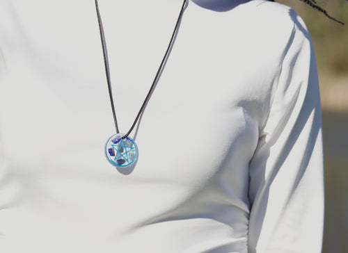 5 Pointed Star Necklace | Lapis Lazuli image 0
