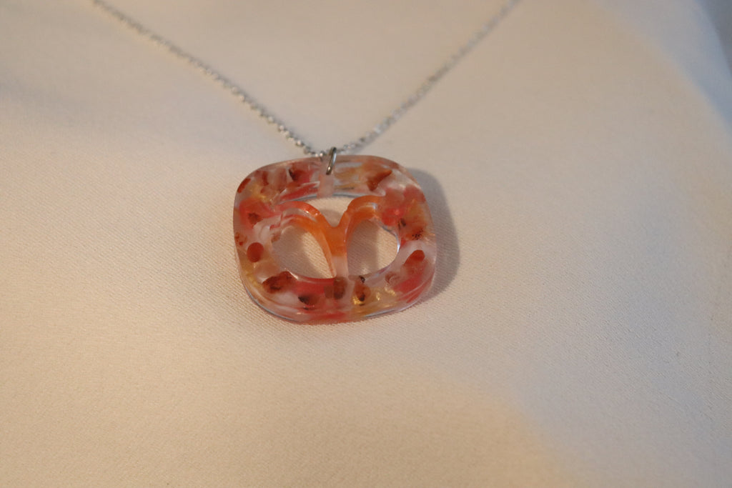 Aries Necklace | Carnelian image 1