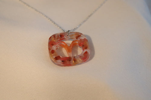 Aries Necklace | Carnelian image 1