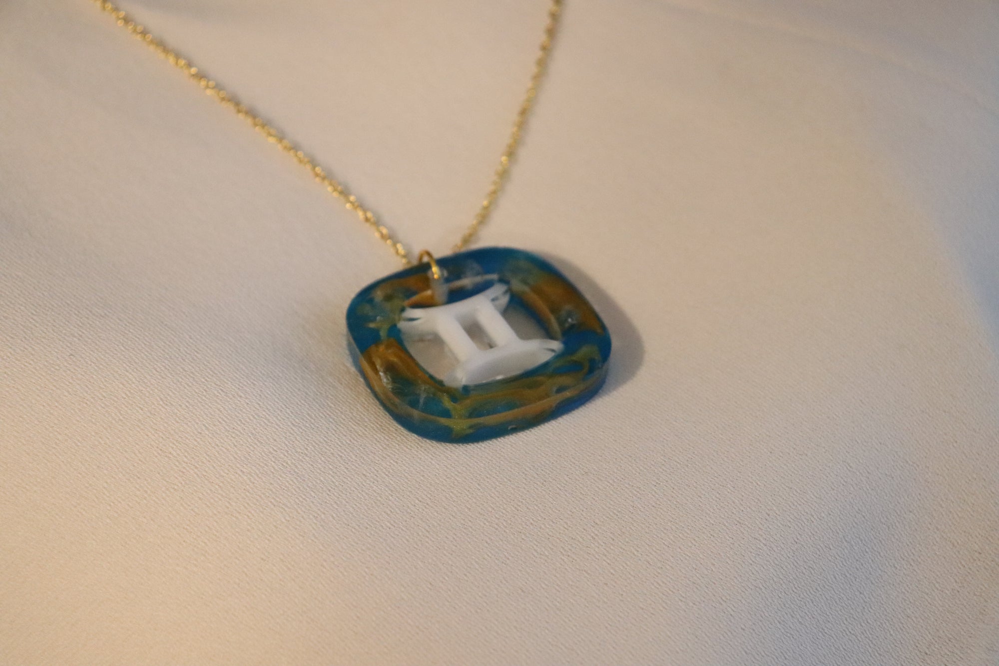 Gemini Necklace | Citrine image 0