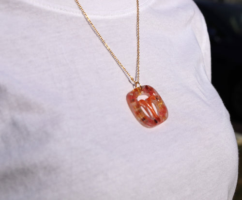 Aries Necklace | Carnelian image 0