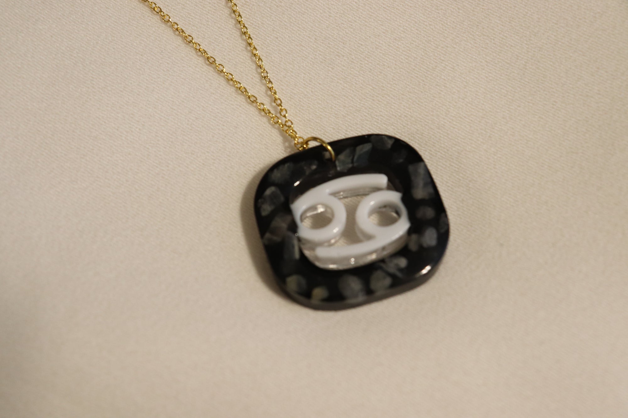 Cancer Necklace | Labradorite image 0